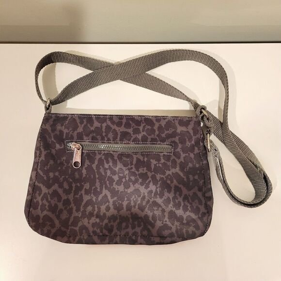 Kipling Crossbody Bag in Black/Gray Leopard Print - Picture 2 of 10